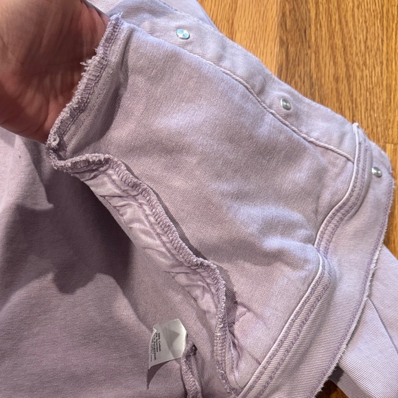 Like New! Lavender Denim Jacket - Picture 4 of 11
